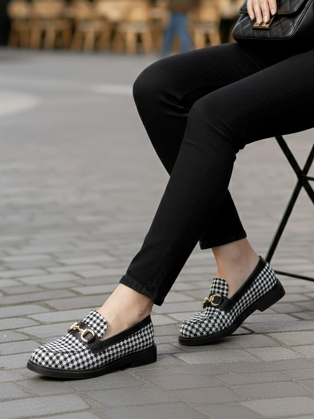 Houndstooth Loafer