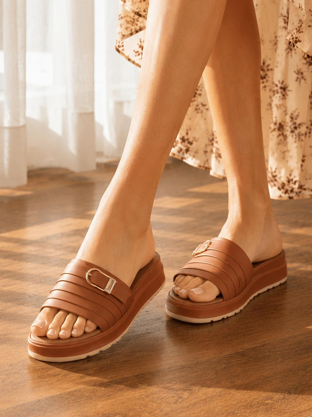 Alba Comfort Wedges - Medicated