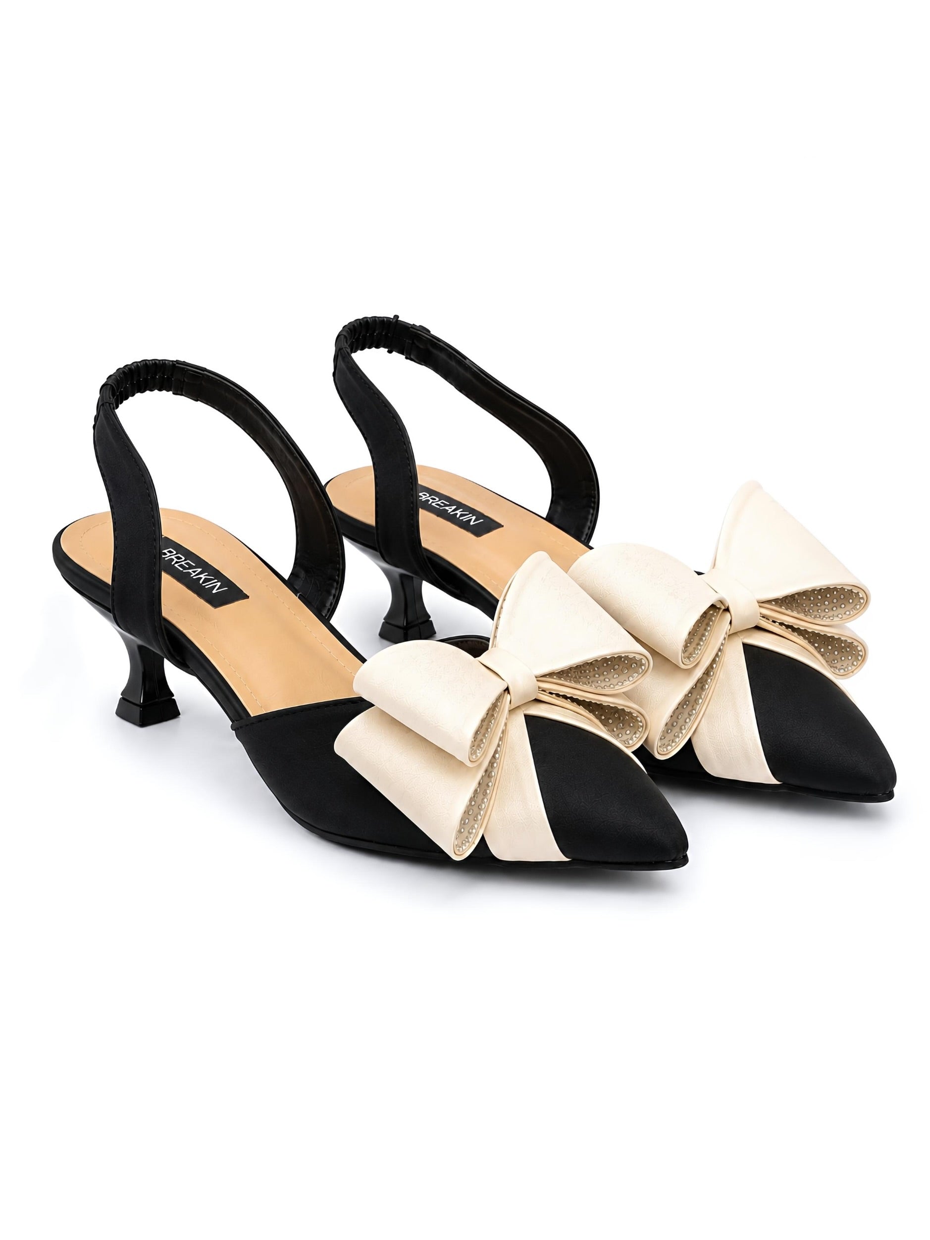 Odette Embellished Bow Heels