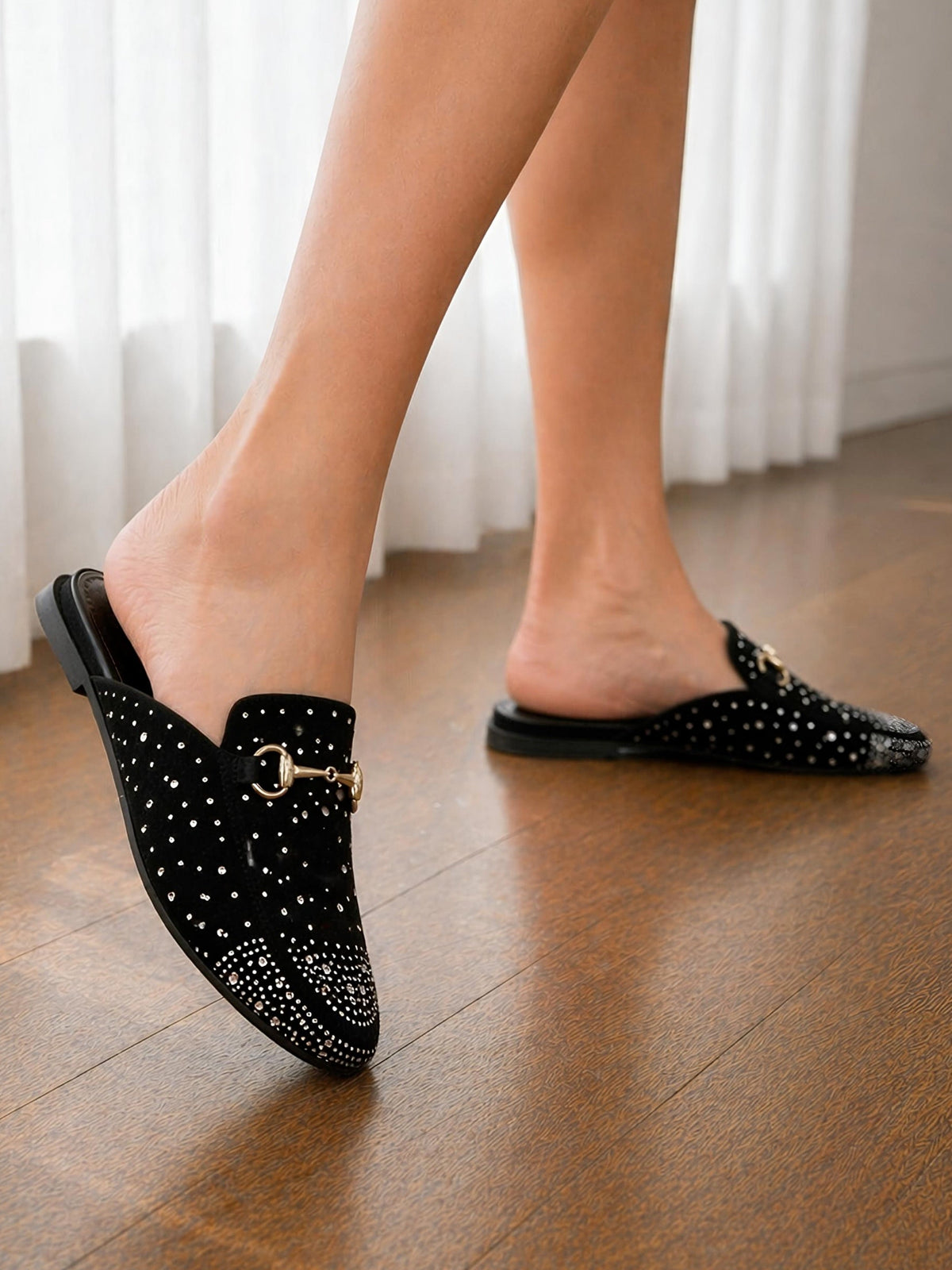 Princetown Canvas Mule