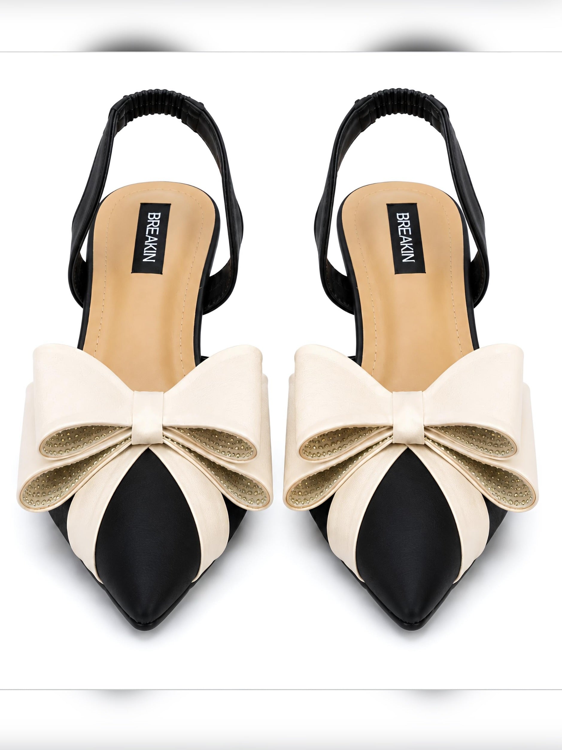 Odette Embellished Bow Heels