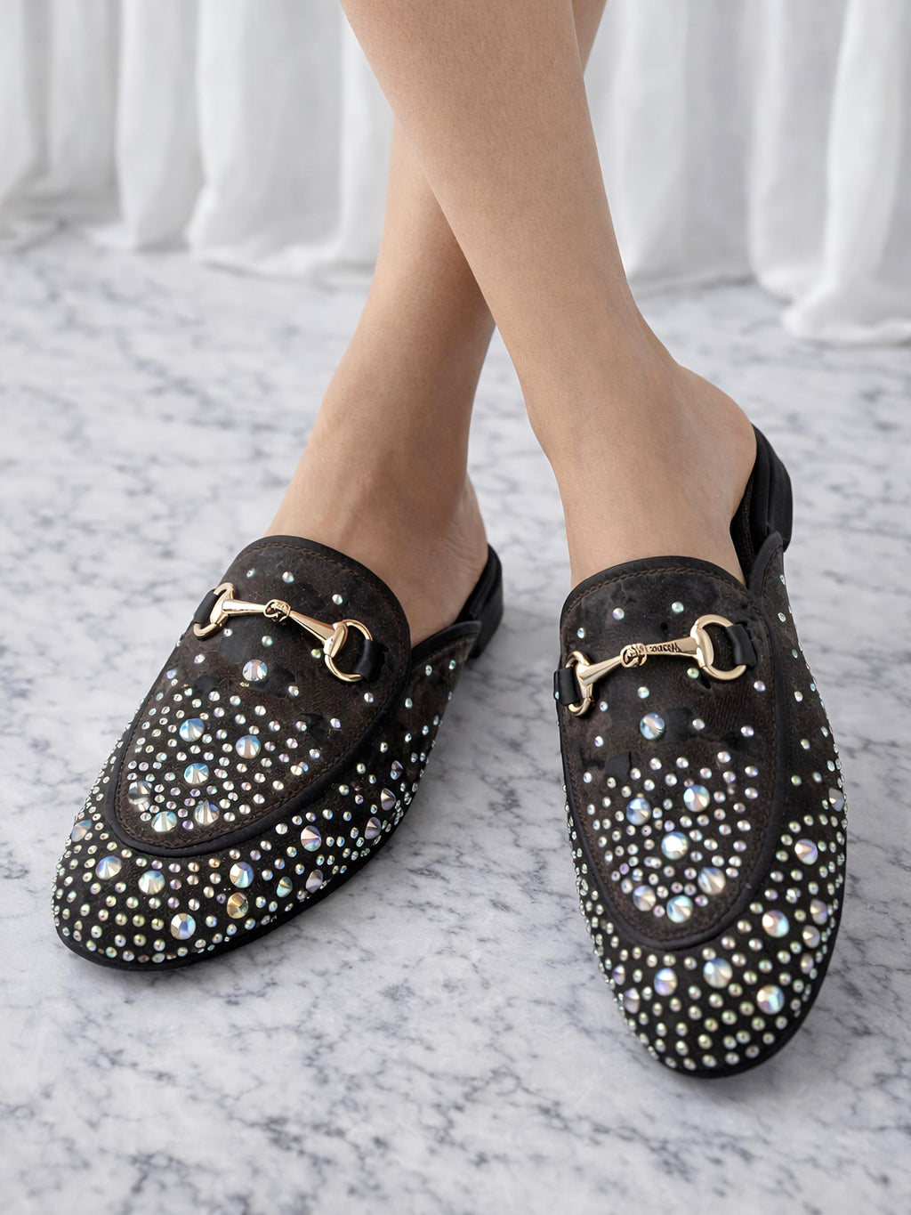 Princetown Canvas Mule