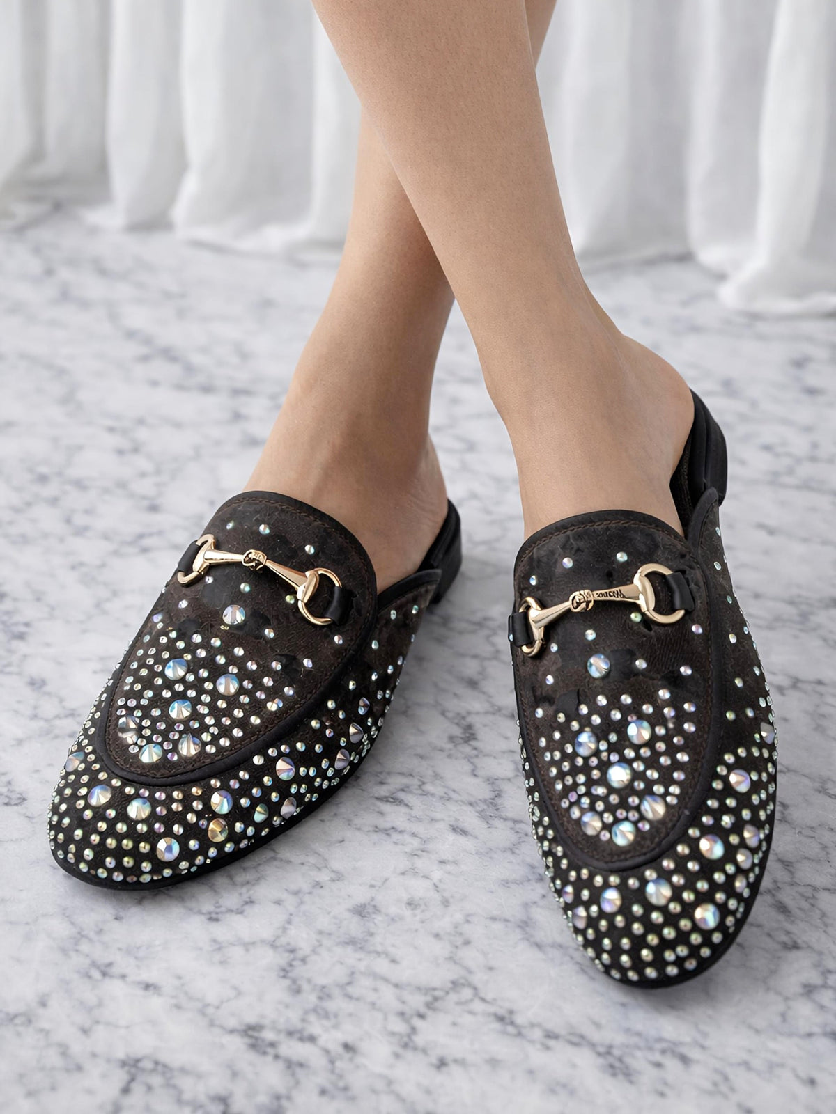 Princetown Canvas Mule