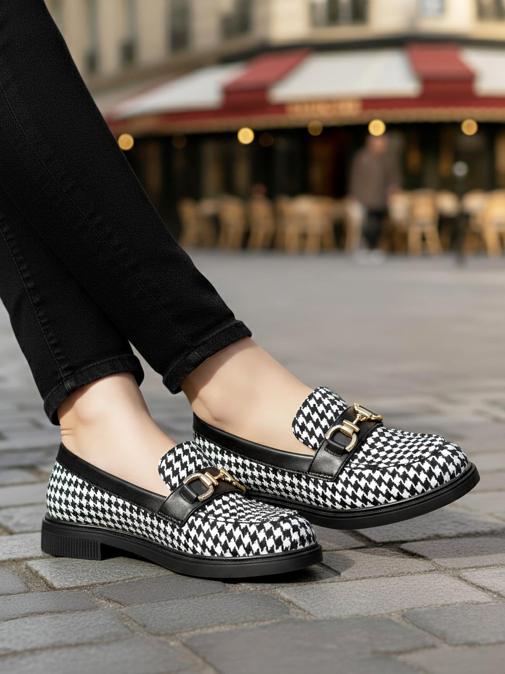 Houndstooth Loafer