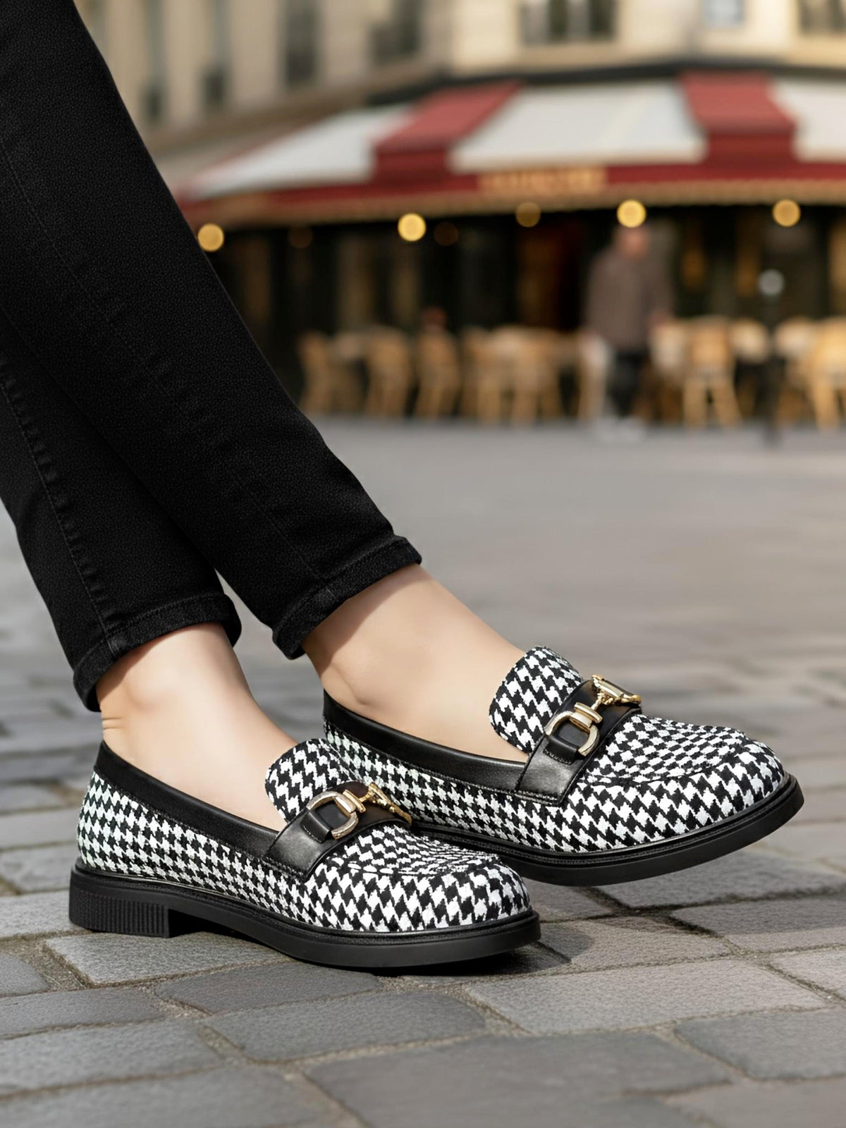 Houndstooth Loafer