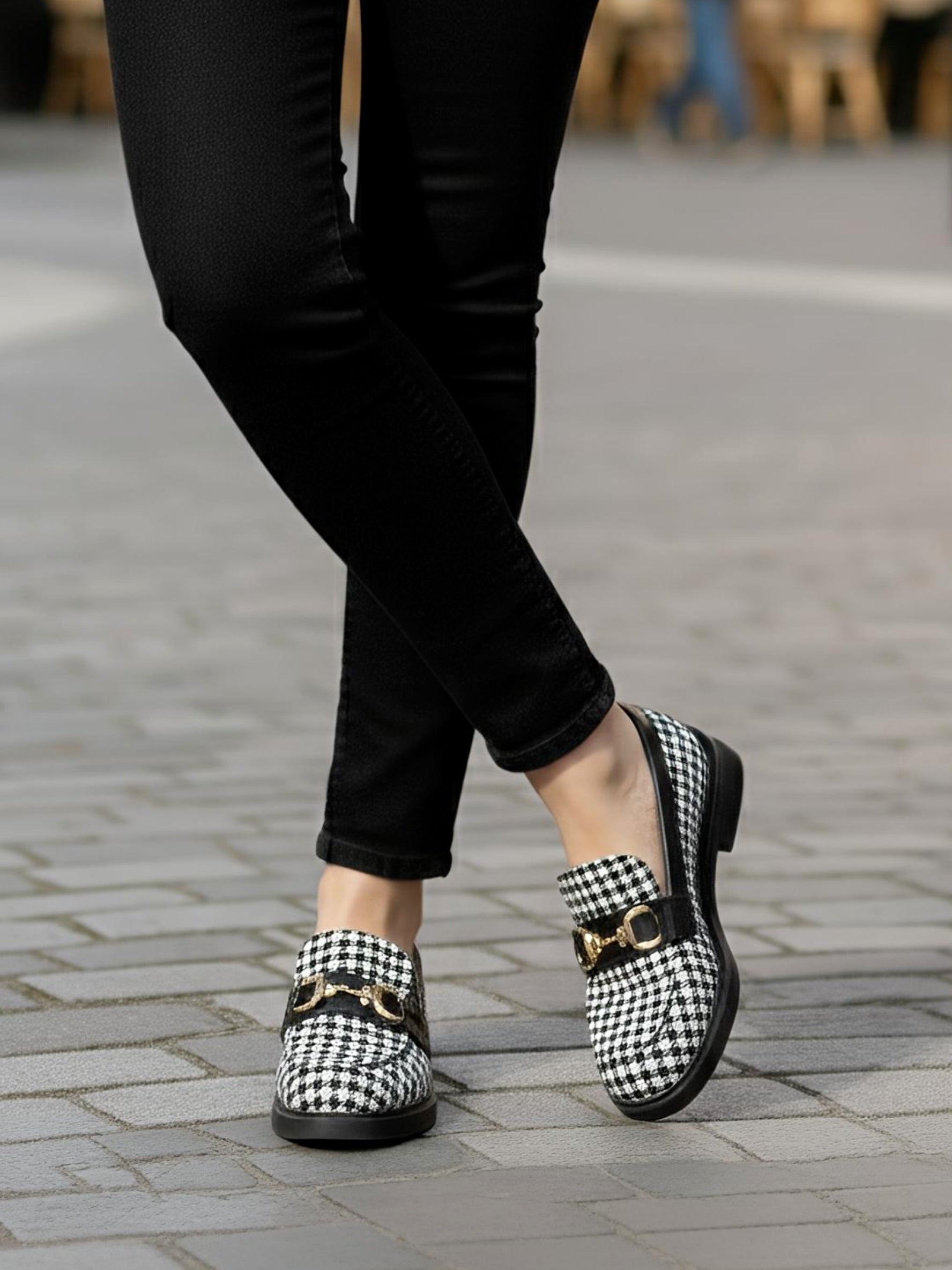 Houndstooth Loafer