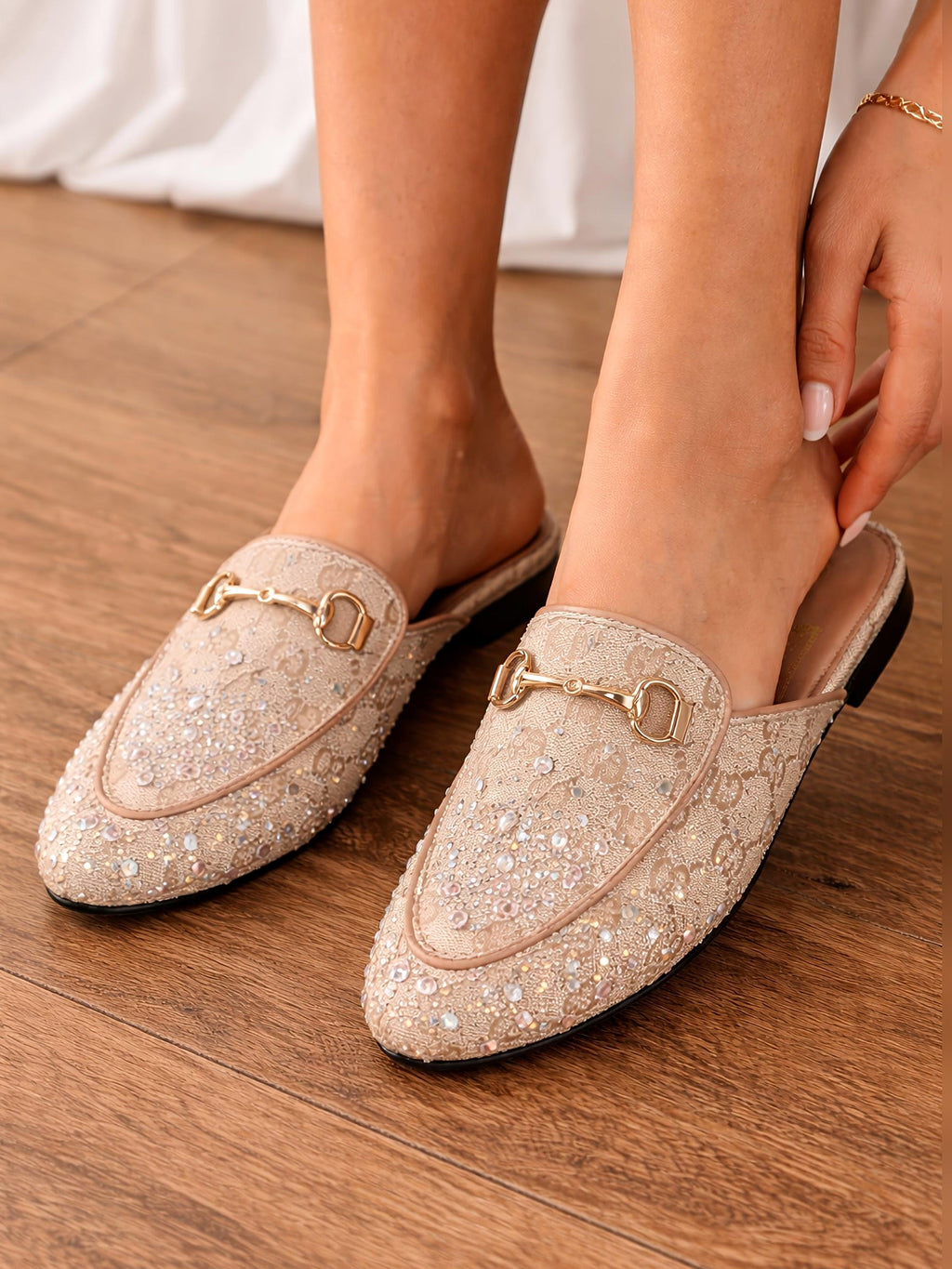 Princetown Canvas Mule