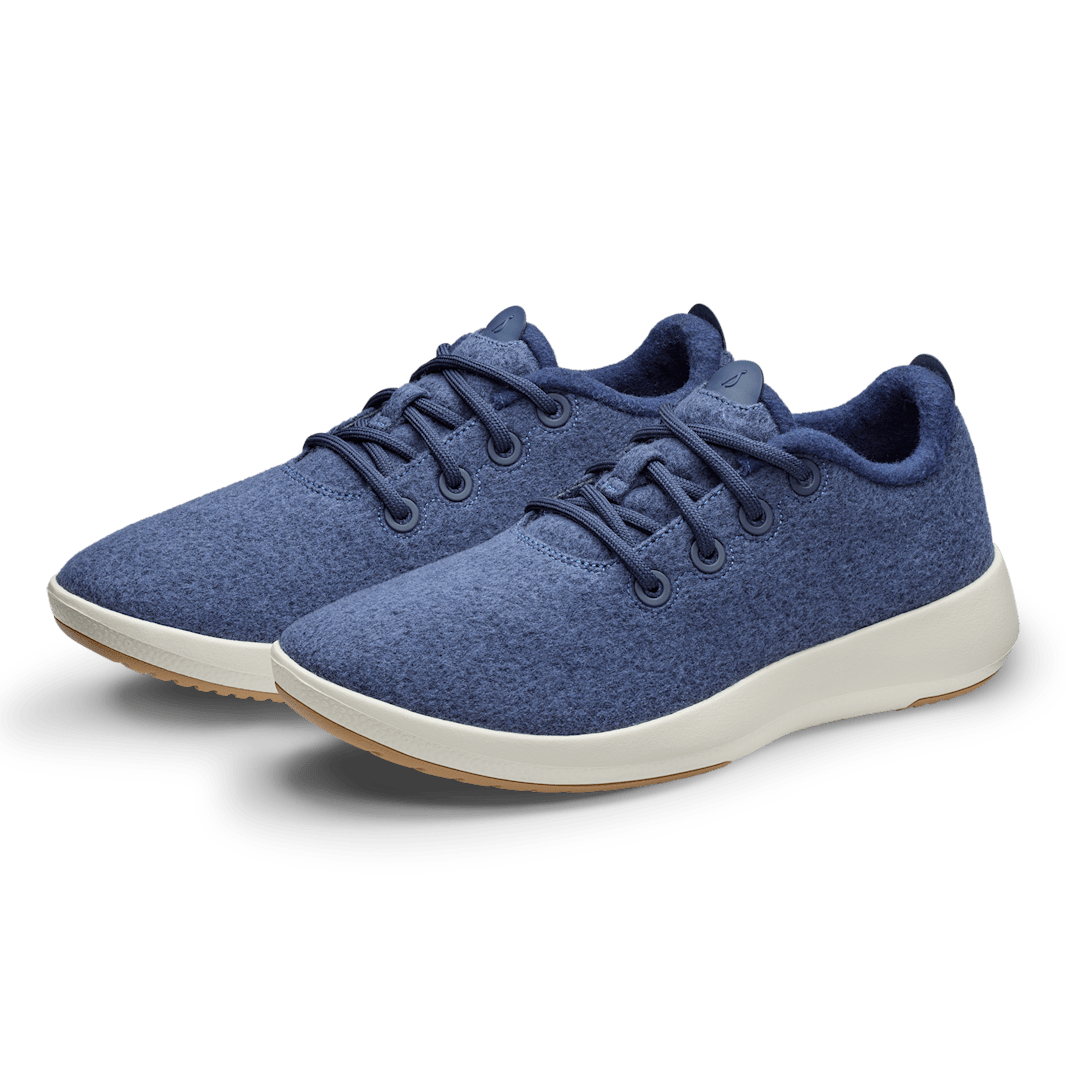Allbirds Wool Runners Mizzles - LIMITED EDITION: Hazy Indigo (Natural White Sole)
