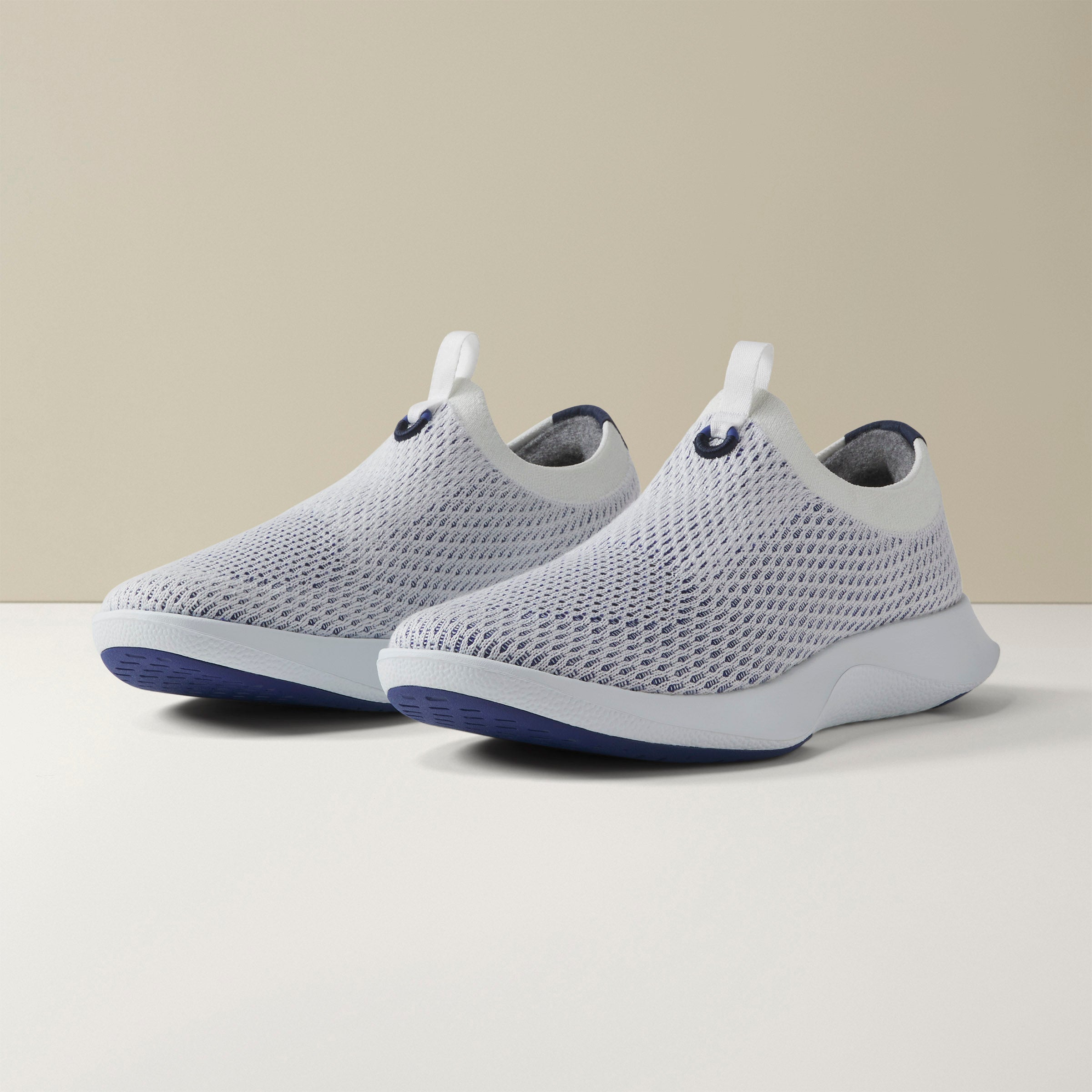 Allbirds Tree Dasher Relay -  Blizzard/Hazy Cobalt (Clarity Blue Sole)