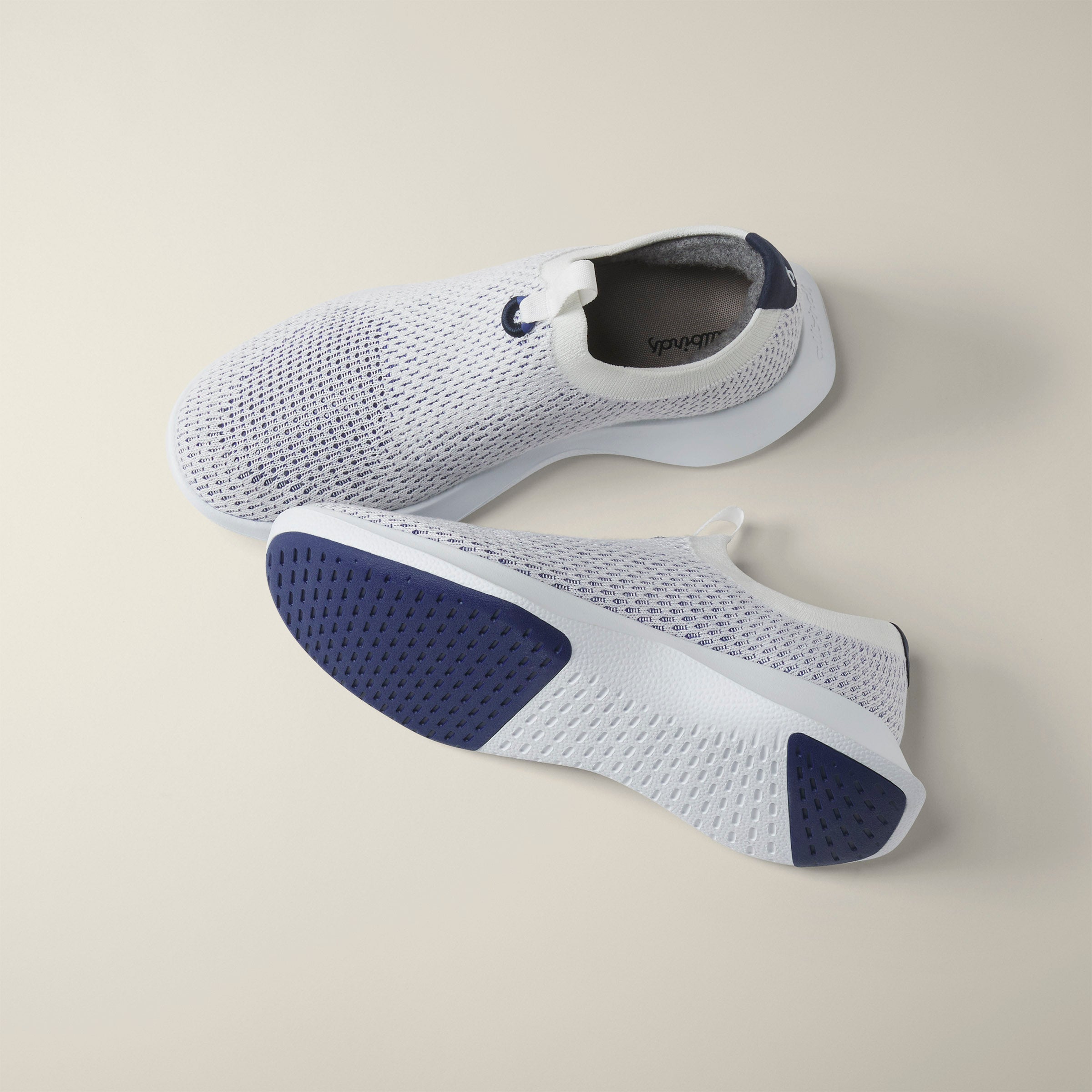 Allbirds Tree Dasher Relay -  Blizzard/Hazy Cobalt (Clarity Blue Sole)