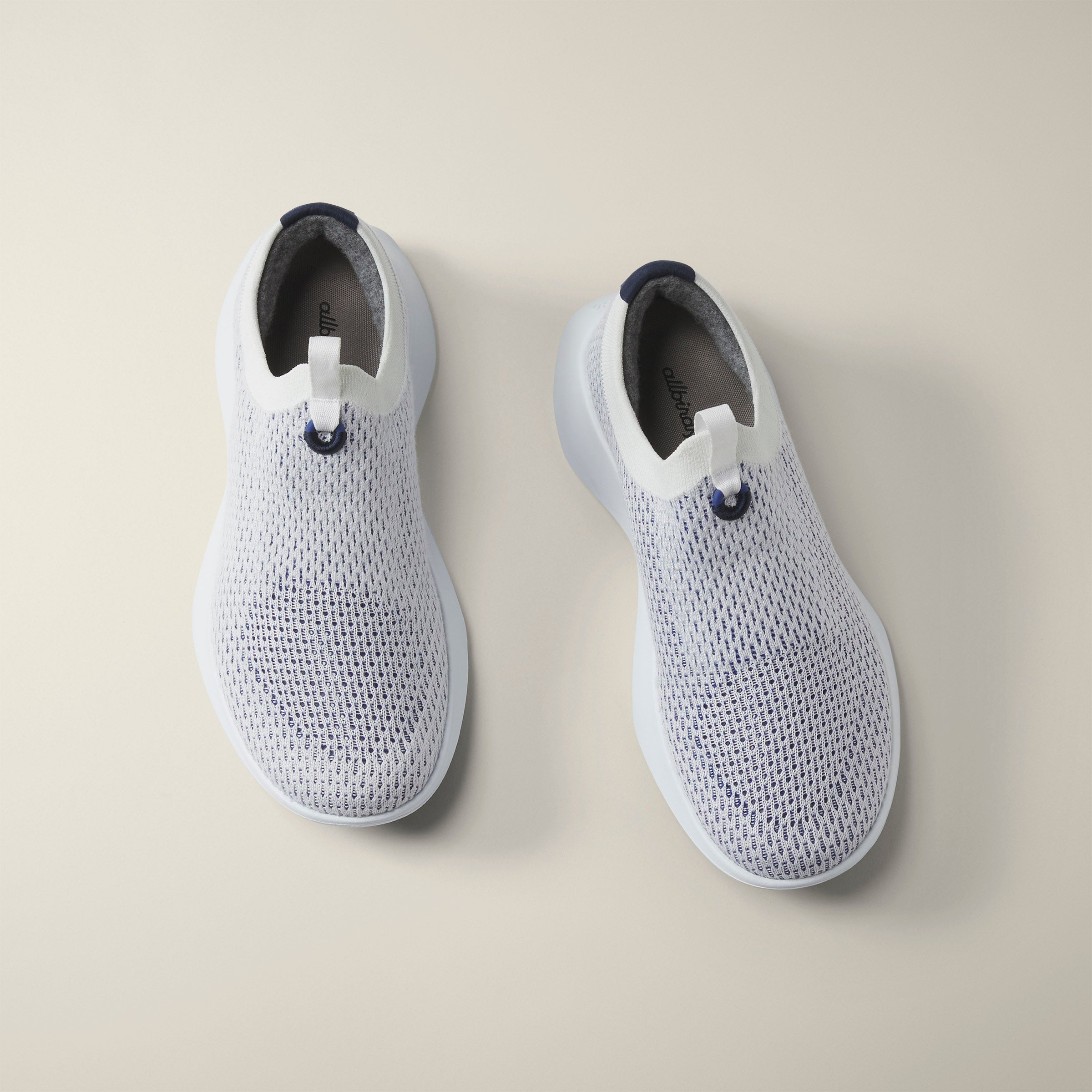 Allbirds Tree Dasher Relay -  Blizzard/Hazy Cobalt (Clarity Blue Sole)