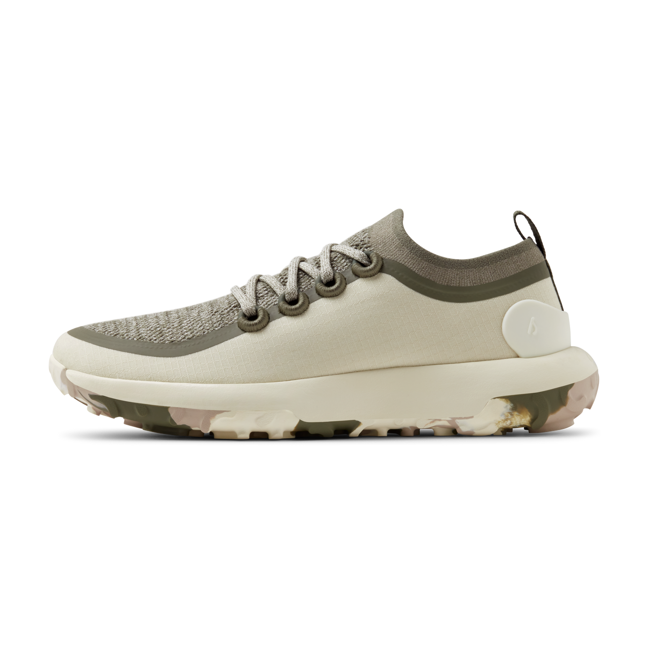 Allbirds Trail Runners SWT - Stony Cream/Rugged Green (Cream Sole)