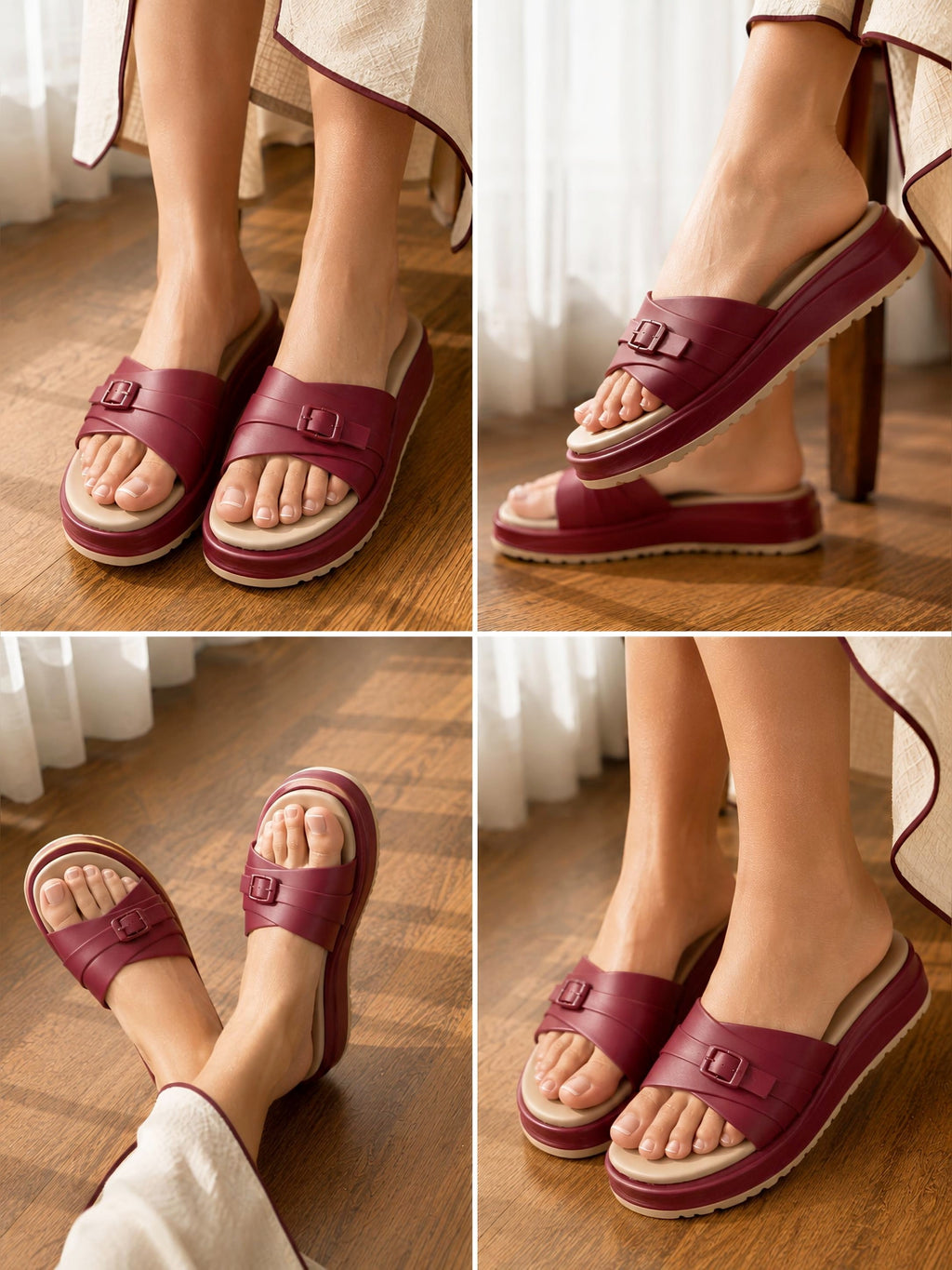Inara Comfort Wedges - Medicated