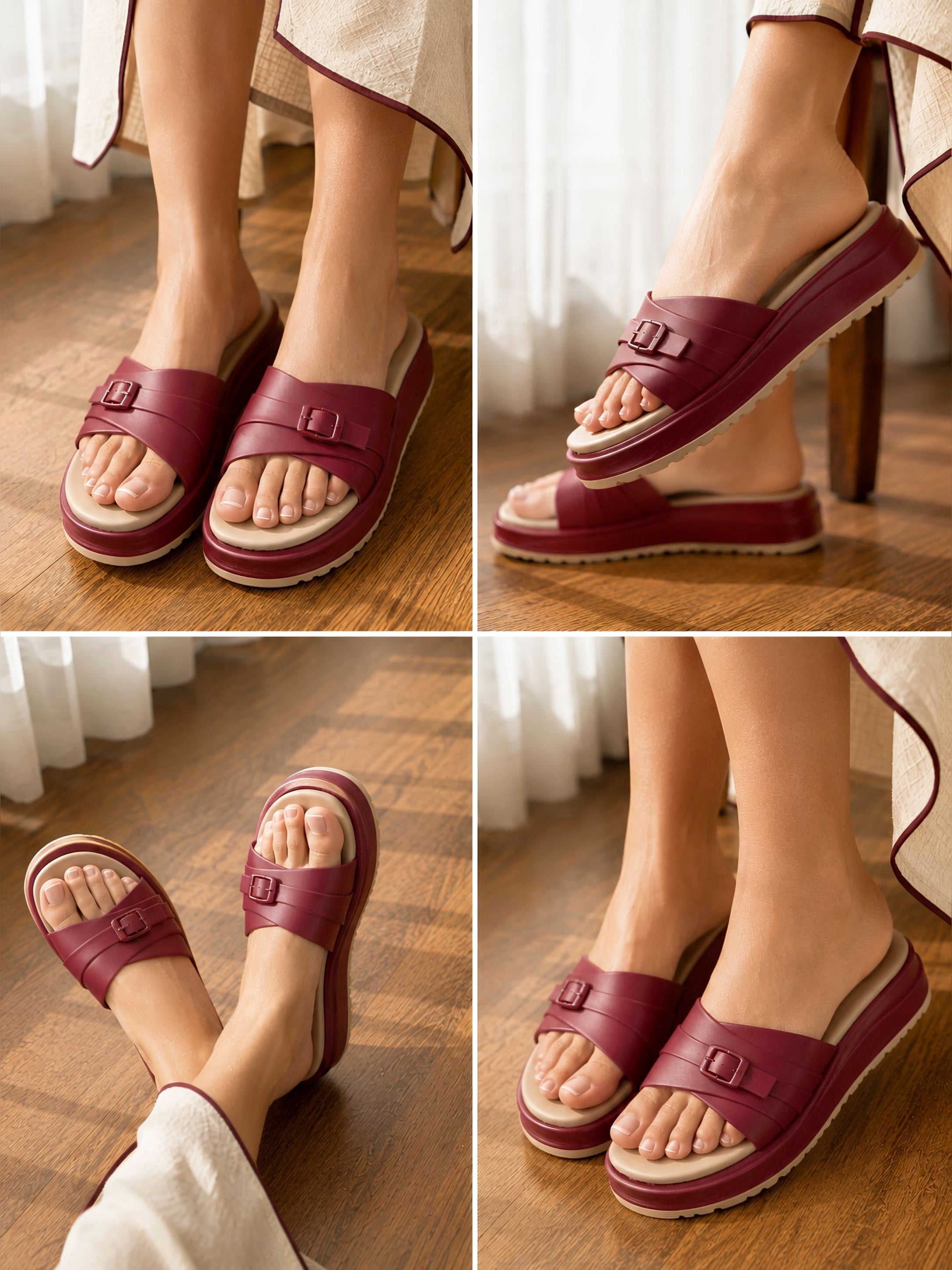 Inara Comfort Wedges - Medicated