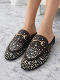 Princetown Canvas Mule