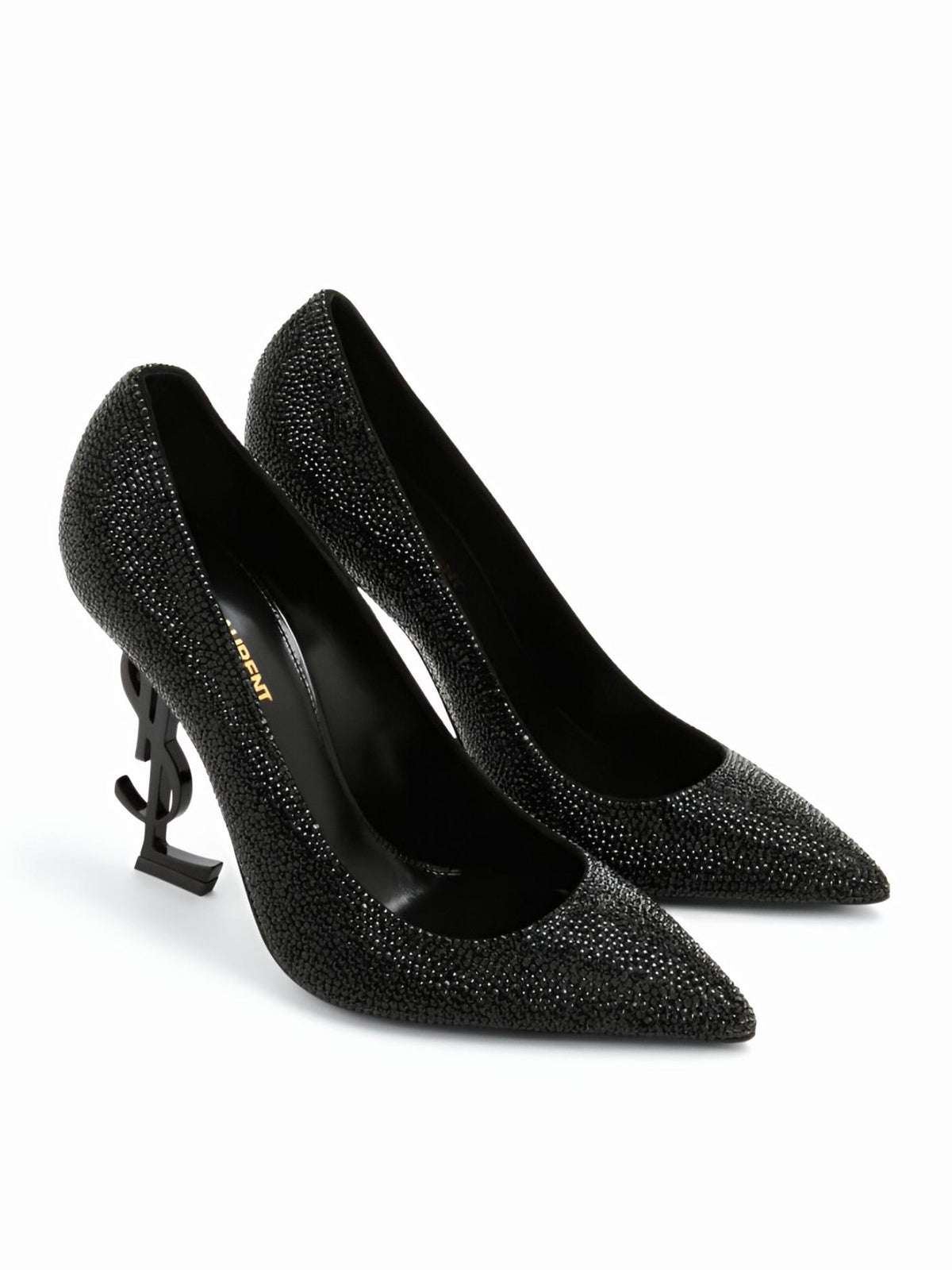 Glitter Opyem Coat Shoe Stone - All Black