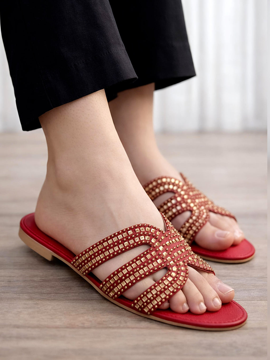 Alina Embellished Slide